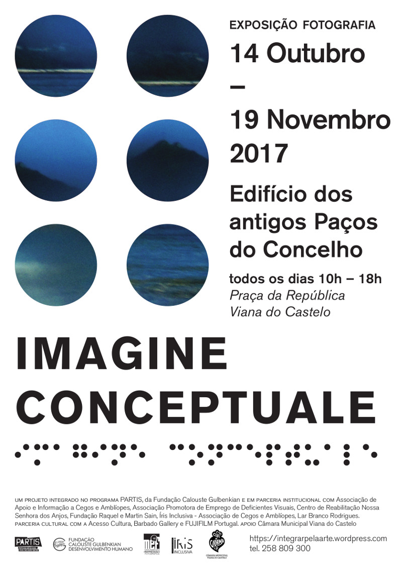 Cartaz da Exposição de Fotografia «Imagine Conceptuale»
