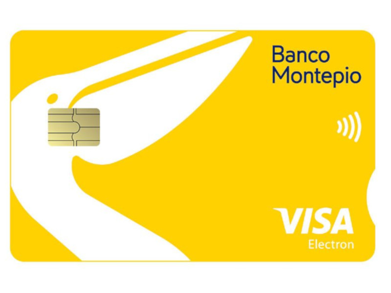 Foto do cartão bancário com a ranhura