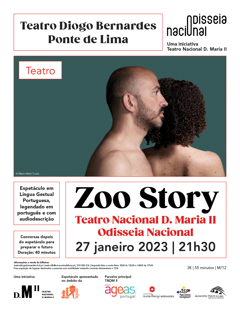 Leia mais sobre Teatro: «Zoo Story» com audiodescrição