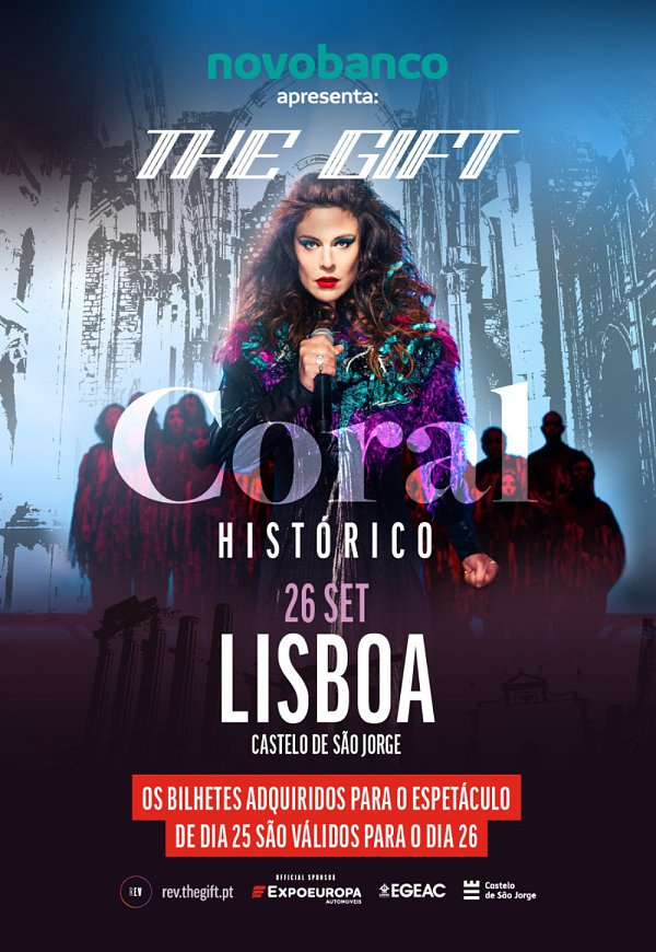 Concerto «The Gift Coral Histórico» com audiodescrição e LGP