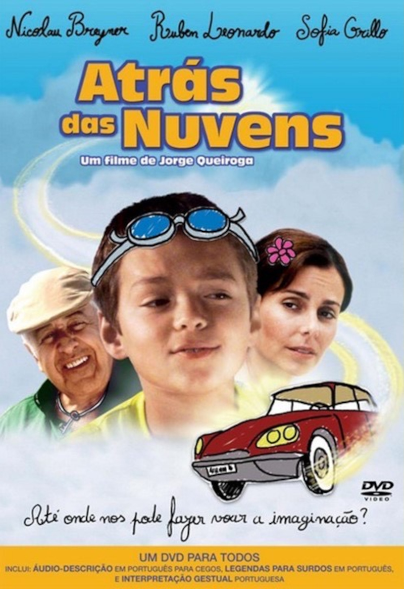 Cartaz: sobre um fundo de céu azul, com algumas nuvens encasteladas, desenha-se, a amarelo, uma estrada imaginária onde viaja um Citroen boca-de-sapo vermelho. Ao centro, a família que protagoniza este drama familiar: à esquerda a fotografia de Nicolau Br